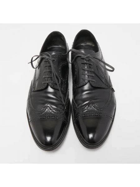 Calzado de cuero Louis Vuitton Vintage negro