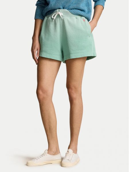 Sportske kratke hlače bootcut Polo Ralph Lauren zelena