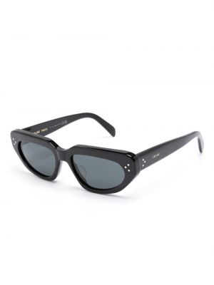 Okulary przeciwsłoneczne w grochy Celine Eyewear czarne