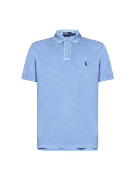 Koszulka klasyczna Ralph Lauren niebieska