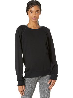 Флисовый пуловер Beyond Yoga черный