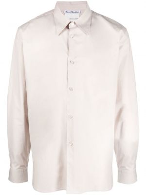 Camicia a punta appuntita Acne Studios bianco