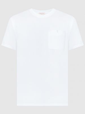 Белая футболка Valentino