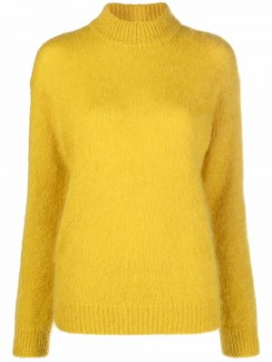 Dzianinowy sweter Tom Ford żółty