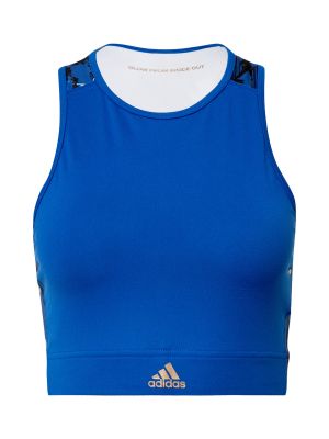 Športová podprsenka Adidas Performance modrá