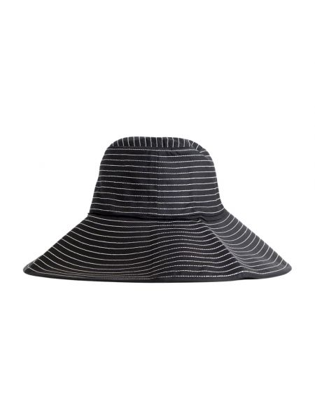 Jedwabna czapka Toteme czarna