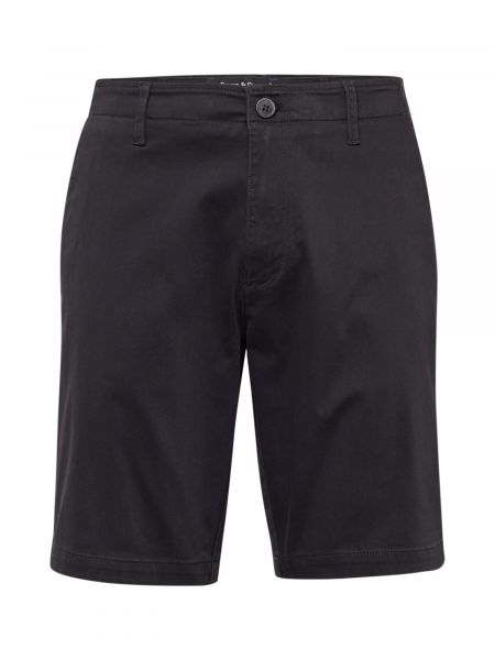 Pantaloni chino Bruun & Stengade negru