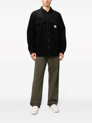 Bavlněná košile Carhartt Wip černá