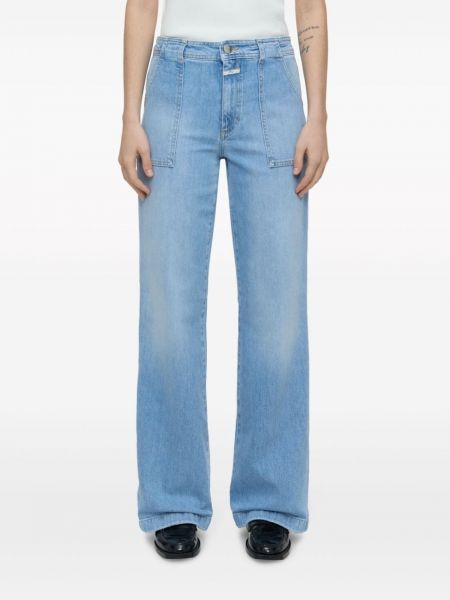 Straight fit džíny s vysokým pasem Closed