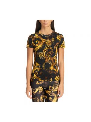 Top Versace Jeans Couture nero