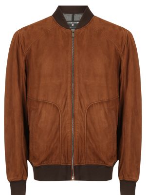 Кожаная куртка Strellson коричневая