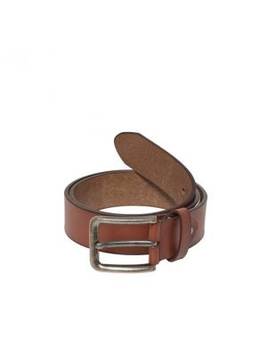 Cinturón de cuero Only & Sons marrón