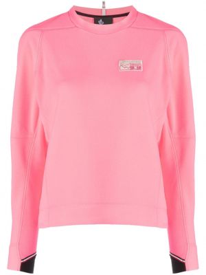 Różowa bluza Moncler Grenoble