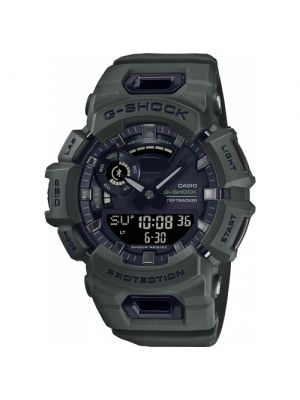 Наручные часы CASIO G-Shock Наручные часы Casio G-Shock кварцевые, будильник, секундомер, шагомер, таймер обратного отсчета, противоударные, водонепроницаемые черный