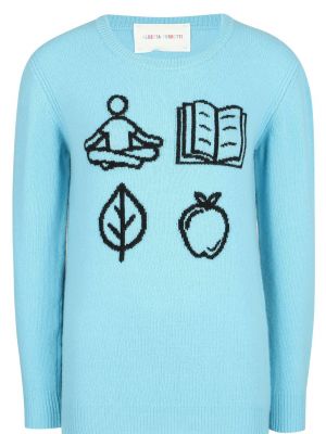 Пуловер Alberta Ferretti Голубой