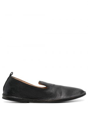 Δερμάτινα loafers slip-on Marsell μαύρο