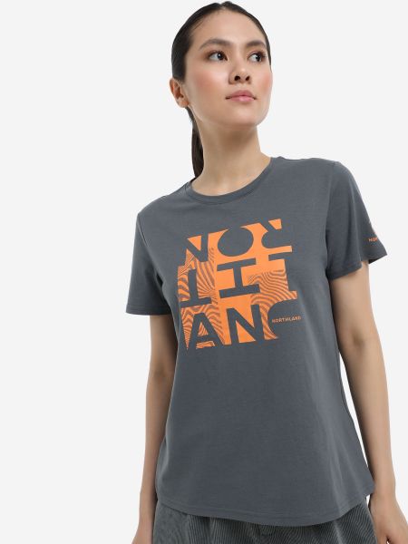 Бавовняна футболка Northland сіра