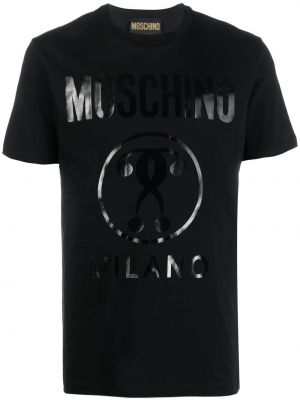 T-shirt Moschino svart