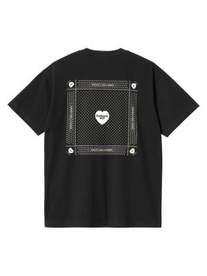 Camisa con corazón Carhartt Wip negro