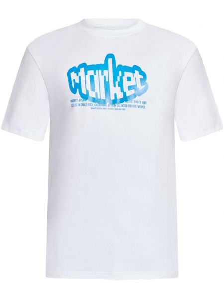 T-shirt aus baumwoll Market