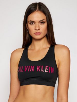 Calvin Klein Performance Podprsenkový top Medium Support 00GWF0K157 Černá