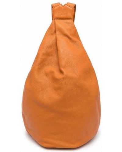 Кожаный рюкзак Discord Yohji Yamamoto, оранжевый