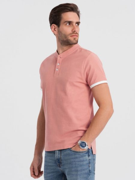 Poloshirt Ombre Clothing pink