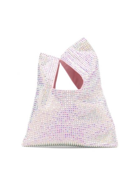 Clutch mit taschen mit kristallen Giuseppe Di Morabito pink