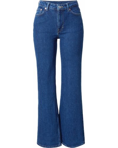 Jeans a zampa Weekday blu