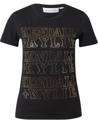 Тениска Kendall + Kylie черно