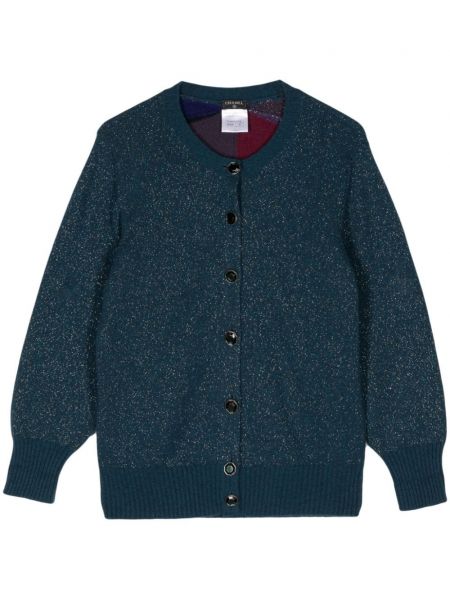 Cardigan Chanel Pre-owned bleu