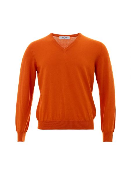 Sweter Gran Sasso pomarańczowy