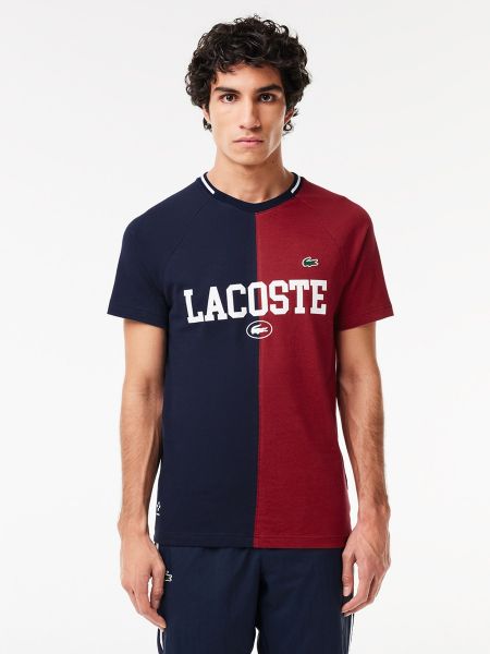 Camiseta deportiva Lacoste azul