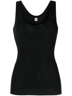 Tank top Toteme svart