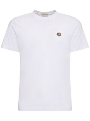 T-shirt di cotone in jersey Moncler