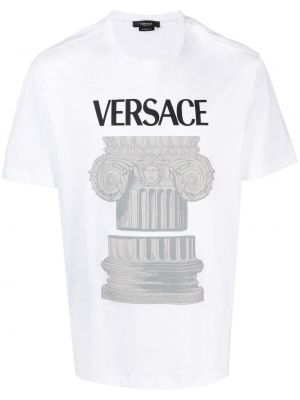 Póló nyomtatás Versace fehér