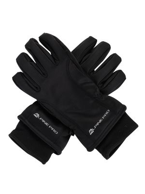 Mănuși softshell Alpine Pro negru
