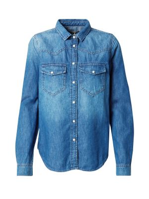 Camicia jeans Le Temps Des Cerises blu