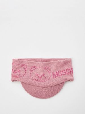 Кепка Moschino розовая