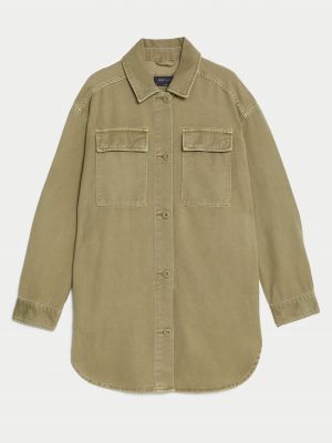 Džínová bunda Marks & Spencer khaki