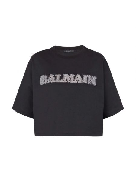 T-shirt Balmain schwarz
