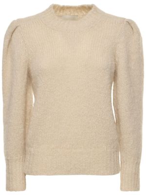 Suéter de lana mohair Isabel Marant beige