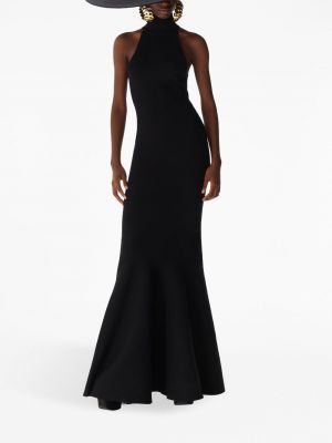 Dlouhé šaty bez rukávů Nina Ricci černé