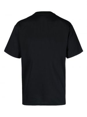 Koszulka z okrągłym dekoltem Needles czarna