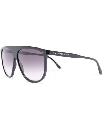 Oversize sonnenbrille mit farbverlauf Isabel Marant Eyewear schwarz