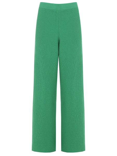 Шерстяные брюки Ballantyne зеленые