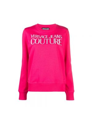Sweatshirt Versace Jeans Couture pink