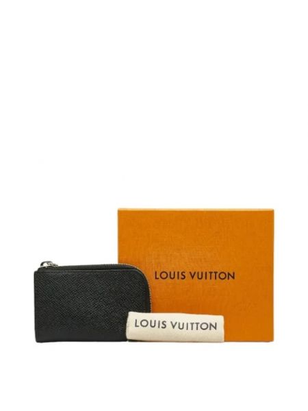 Portfel skórzany Louis Vuitton Vintage czarny