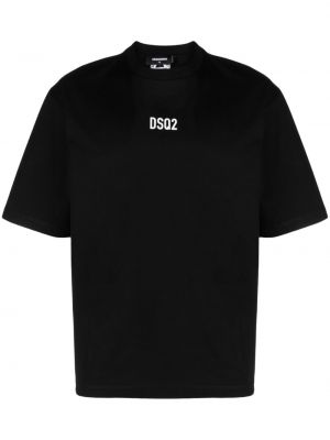 Βαμβακερή μπλούζα με σχέδιο Dsquared2