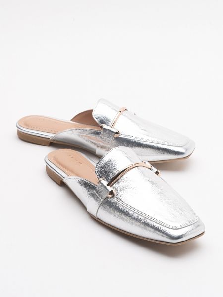 Papuci de casă Luvishoes argintiu